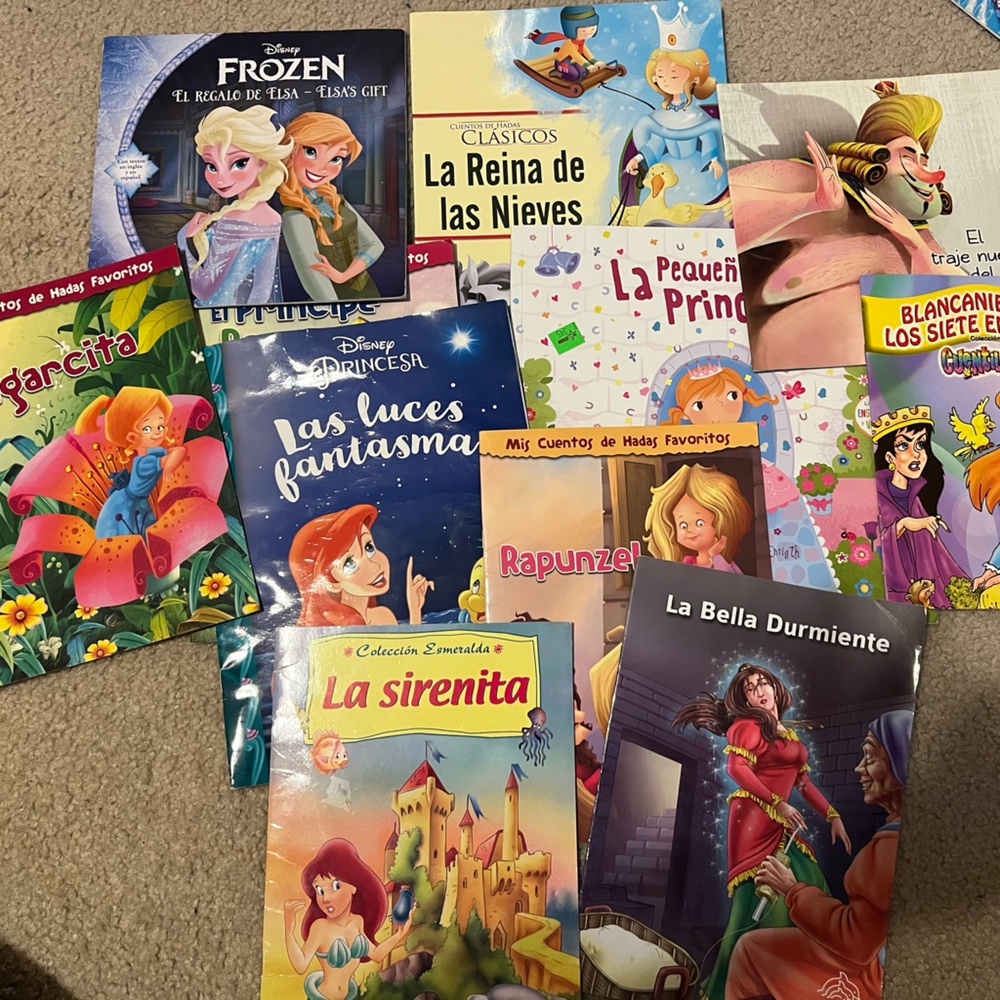 Spanish kids books.